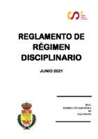 REGULAMENTO RÉXIME DISCIPLINARIO