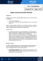 C06 – Competicións. Subidas vídeos tempada 24-25