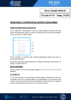 C12 – Comité Arbitral. Aclaracións administrativas alevín 7 e minibalonmán