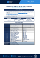 CONVOCATORIA SGCM 05 – 201024