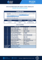 CONVOCATORIA SGXM 06 – 201024