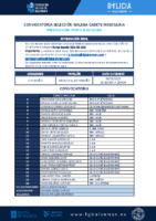 CONVOCATORIA SGCM 01 – 080625