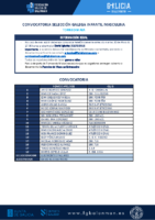 CONVOCATORIA SGIM 02 – 200525