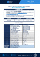 CONVOCATORIA SGCF 04 – 310825