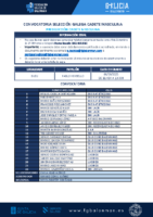 CONVOCATORIA SGCM 05 – 060925