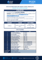 CONVOCATORIA SGXM 07 – 060925