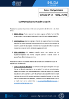 C14 – Competicións. Alevín Mixto e Minibalonmán 25-26