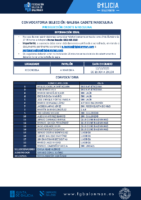 CONVOCATORIA SGCM 06 – 121025