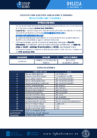 CONVOCATORIA SGCF 12 – 301125