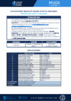 CONVOCATORIA SGIM 16 – 301125