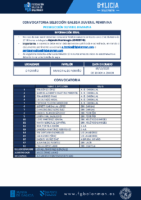 CONVOCATORIA SGXF 09 – 051025