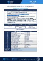 CONVOCATORIA SGXF 12 – 301125