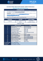 CONVOCATORIA SGCM 13 – 211225