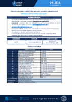 CONVOCATORIA SGXM 15 – 261225