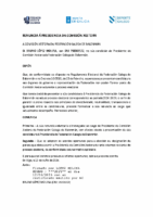 Renuncia Presidente Comisión Xestora Bruno López