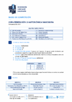 1ª Autonómica Masculina – COPA FEDERACIÓN 26-27