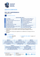 Cadete Feminina – PLAY OFF 26-27
