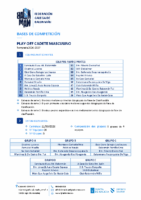 Cadete Masculina – PLAY OFF 26-27