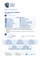 Xuvenil Feminina – PLAY OFF 26-27