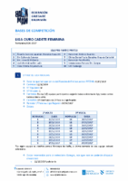 Liga Ouro Cadete Feminina 26-27